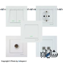 کلید و پریز دلند الکتریک مدل آسا پلاس