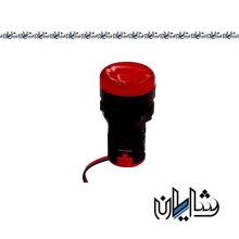 چراغ سیگنال آمپرمتری 0 تا 100 آمپر با قطر 22 میلی متر پارس فانال مدل PF56