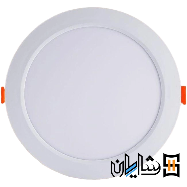 پنل‌ بک‌ لایت گرد توکار 24 وات پرشین لایت مدل سورنا