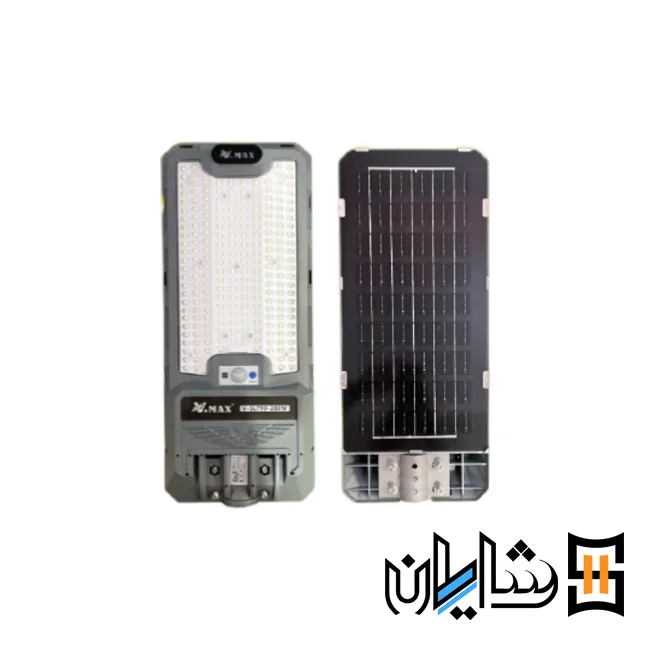 چراغ خیابانی خورشیدی ویمکس 200 وات V-SLT99-200-W (IR-V82200)2