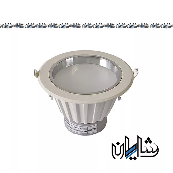 چراغ سقفی توکار 3 وات افراتاب سری silver