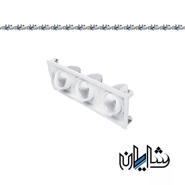چراغ سقفی گریل سه تایی 45 وات EDC