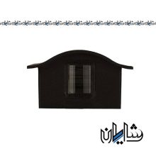 چراغ دیواری فضای آزاد موجدار دو طرف لنز 6 وات EDC