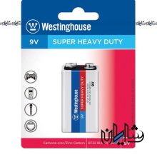باتری کتابی 9V وستینگ هاوس مدل Super Heavy Duty