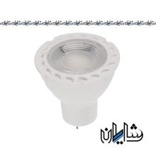 لامپ هالوژن لنز دار 7 وات EDC با پایه GU5.3