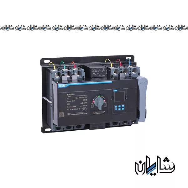 کلید اتوماتیک 400 آمپر دو طرفه موتوردار 3 پل چینت مدل NXZM-400H