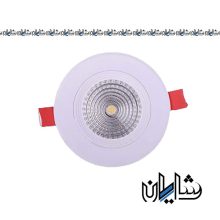 چراغ سقفی توکار 9 وات لنز دار افراتاب سری MARS