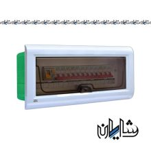 جعبه فیوز توکار 14 عددی همراه با شین نول و ارت (12 کانال) دنا الکتریک