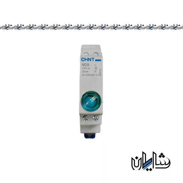 چراغ سیگنال مینیاتوری آبی چینت مدل ND9-1
