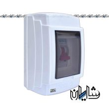 جعبه فیوز روکار درب دار 2 عددی دلند