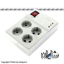 محافظ برق 4 خانه پارت الکتریک مدل PE894 با کابل 3 متر