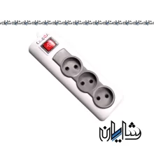 رابط 3 خانه امگا مدل R3000 با کابل 3 متر