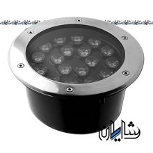 چراغ دفنی 18 وات گرد ماهرخ
