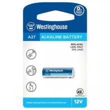 باتری ریموتی 27A وستینگ هاوس مدل Alkaline بسته 2 عددی