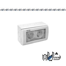 پریز دوپل روکار واترپروف پارس فانال مدل PF-2TS16A