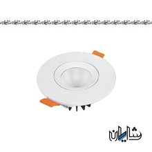 چراغ چشمی متحرک 7 وات COB دایره ای پارس شعاع توس