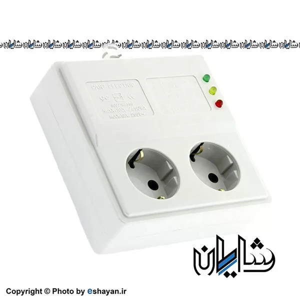 چندراهی برق و محافظ پارت الکتریک مدل pe767 با کابل 1.8 متر