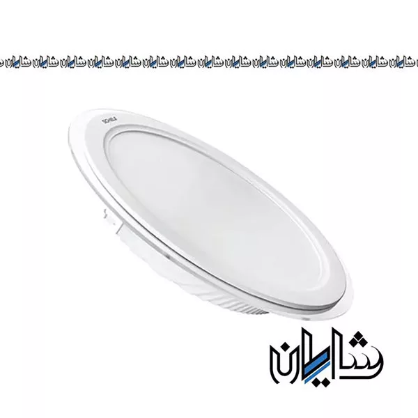 پنل SMD شیشه ای گرد 18 وات شیله