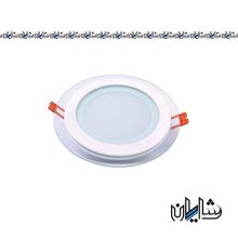 پنل گرد دور شیشه 6 وات زانیس