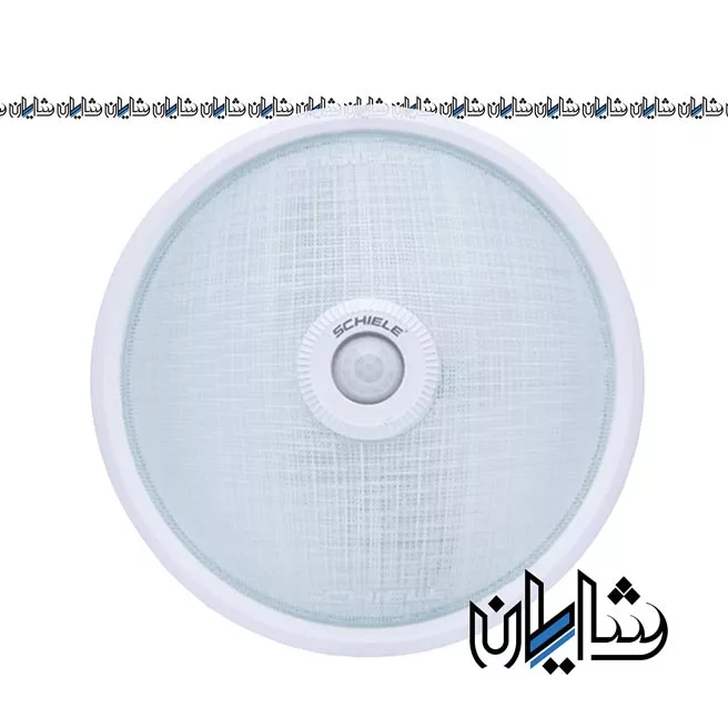 چراغ سقفی سنسوردار شیشه ای طرح چهارخانه SC 888 شیله