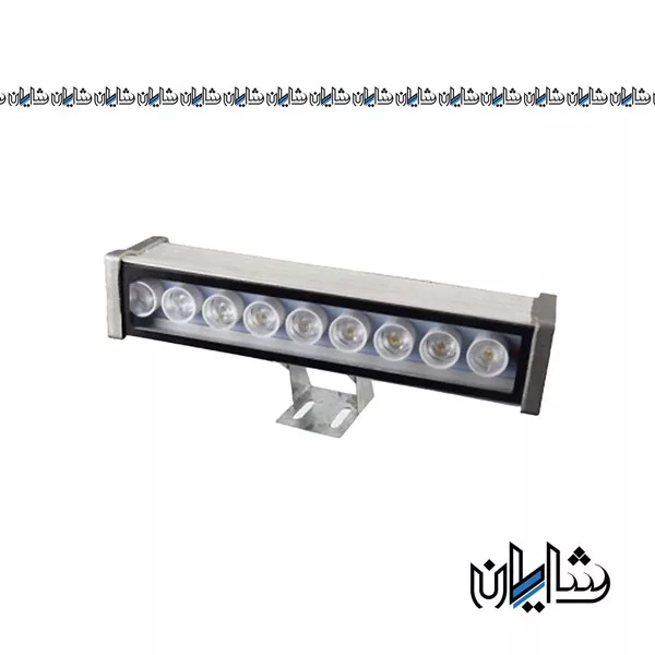 وال واشر 9 وات 25 سانتی متری LED مولتی کالر صبا ترانس