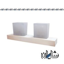 چراغ دکوراتیو 12 وات مدل برلیان فلزی سفید زانیس