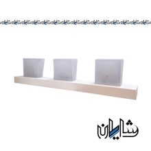 چراغ دکوراتیو 18 وات مدل برلیان فلزی سفید زانیس