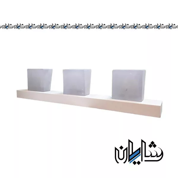چراغ دکوراتیو 18 وات مدل برلیان فلزی سفید زانیس