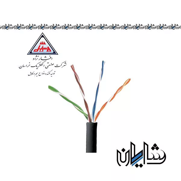 کابل 4 زوج 0.6 افشار نژاد خراسان